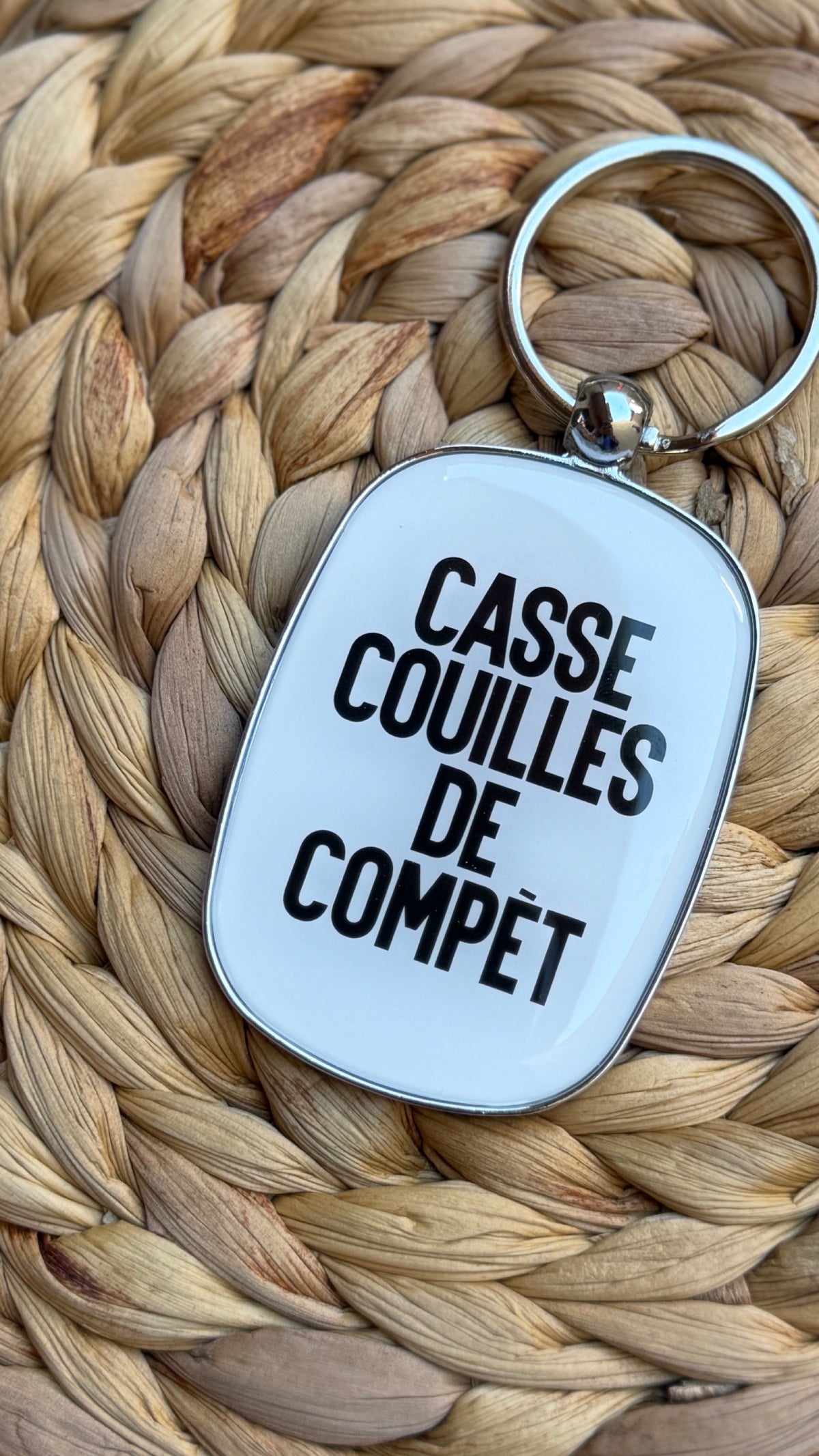 Porte clés “casse couilles”