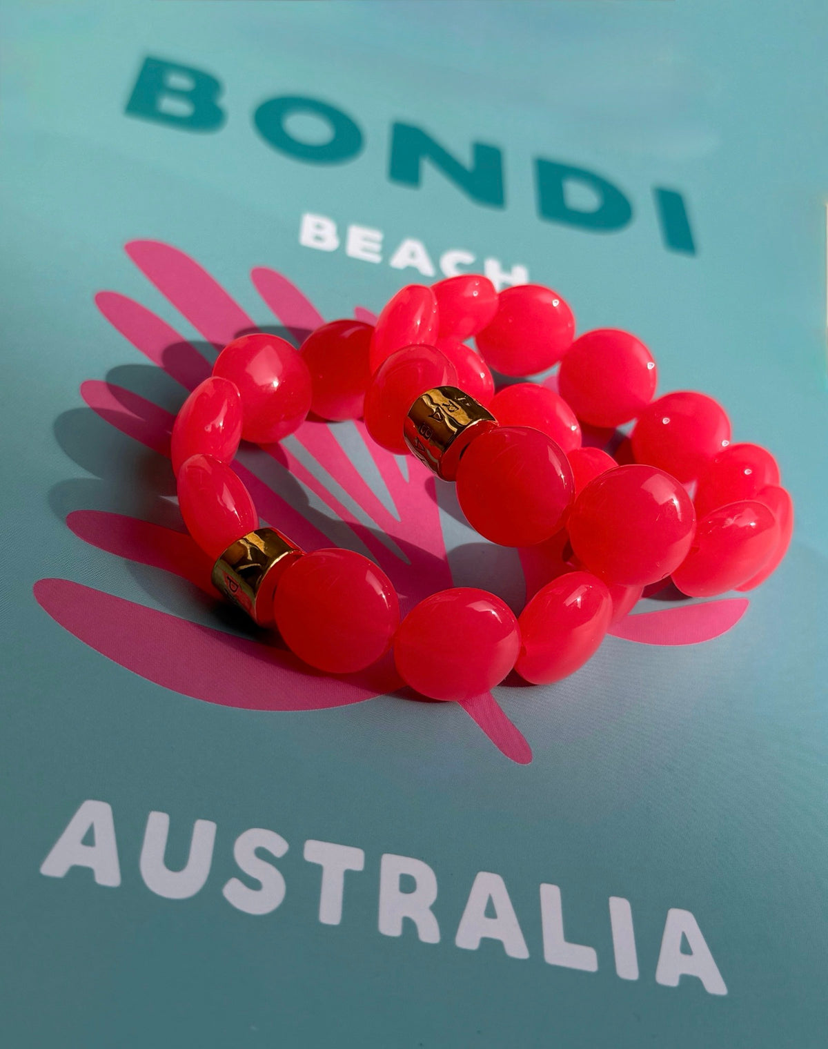 Bracelet  “bombom” pink