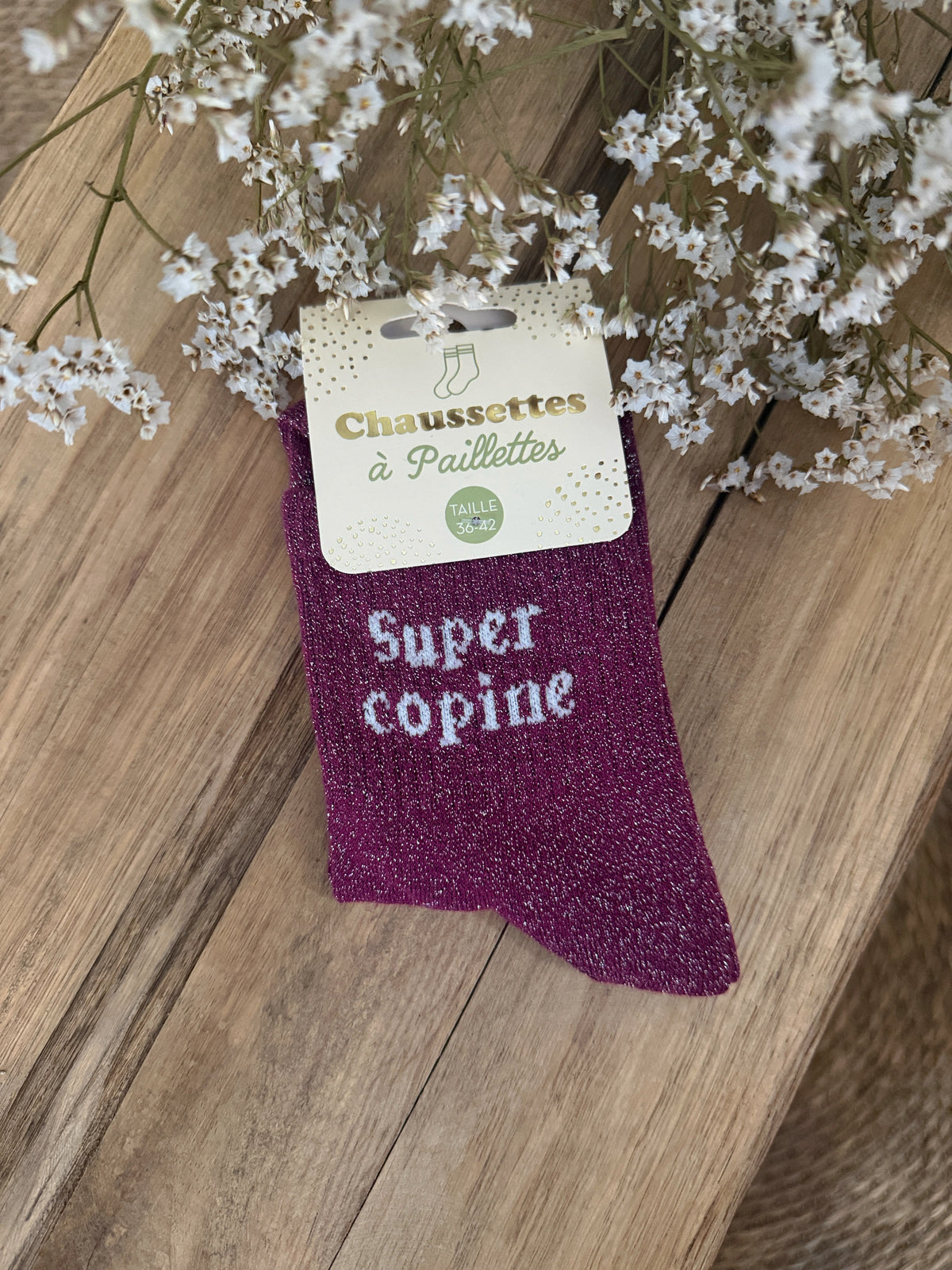 Chaussettes Super Copine