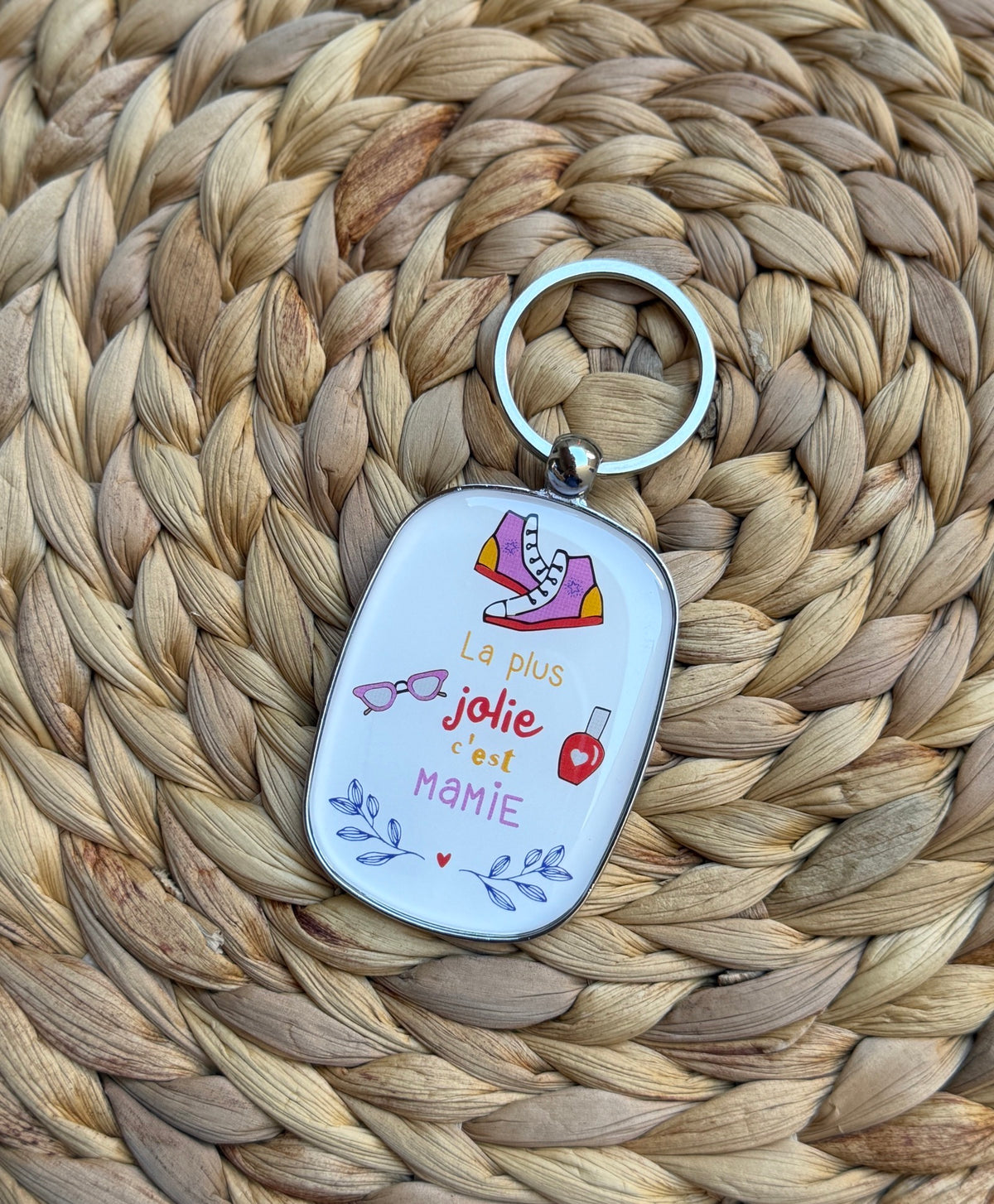 Porte clés “Jolie mamie”