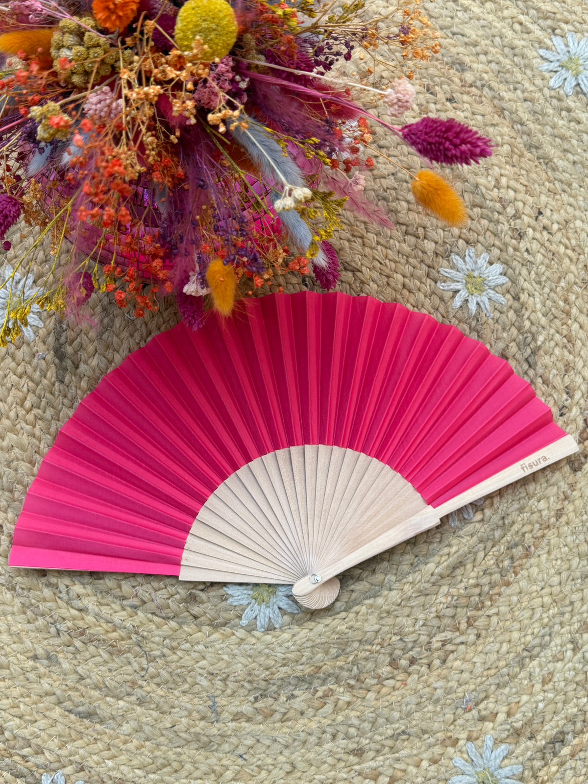 Éventail “Rose”
