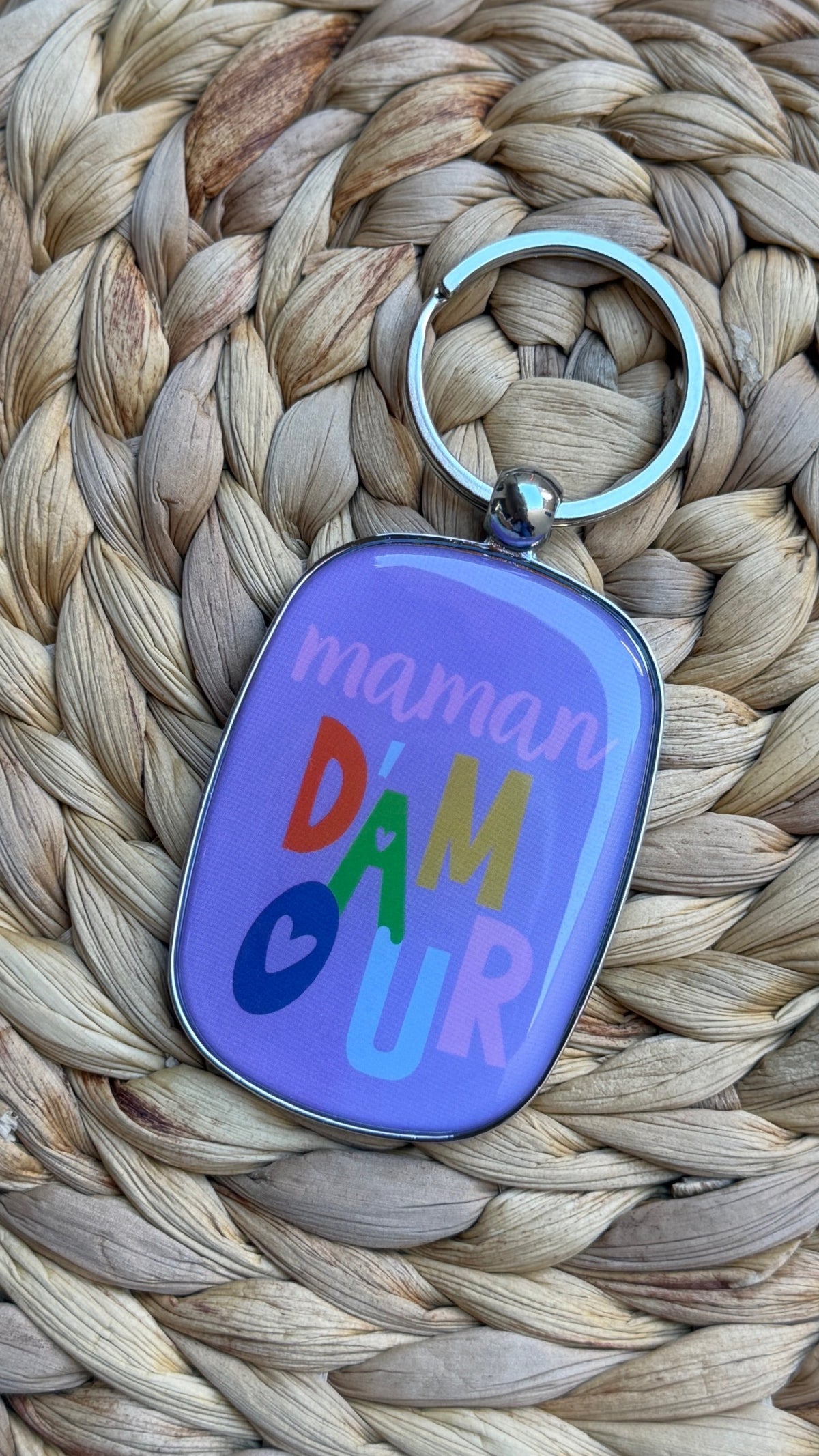 Porte clés “Maman d’amour”