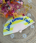 Éventail “Libre comme l’air”