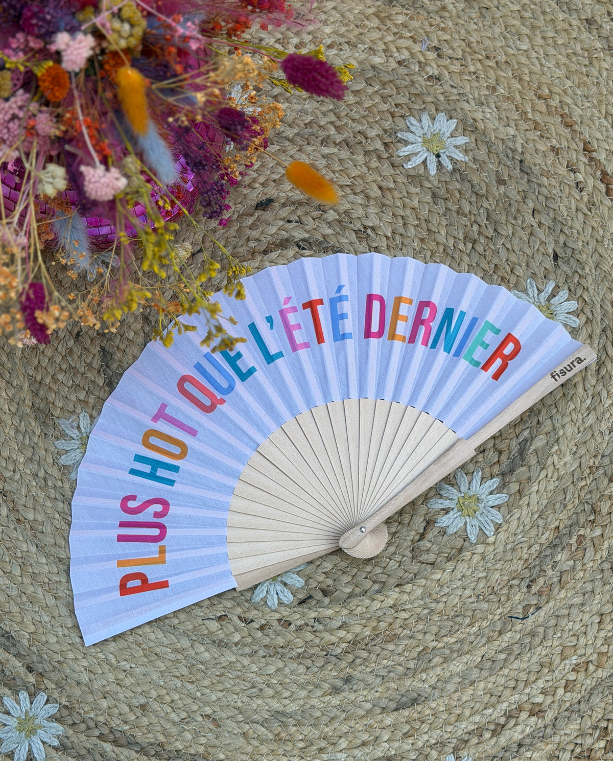 Éventail “Plus hot que l’été dernier”