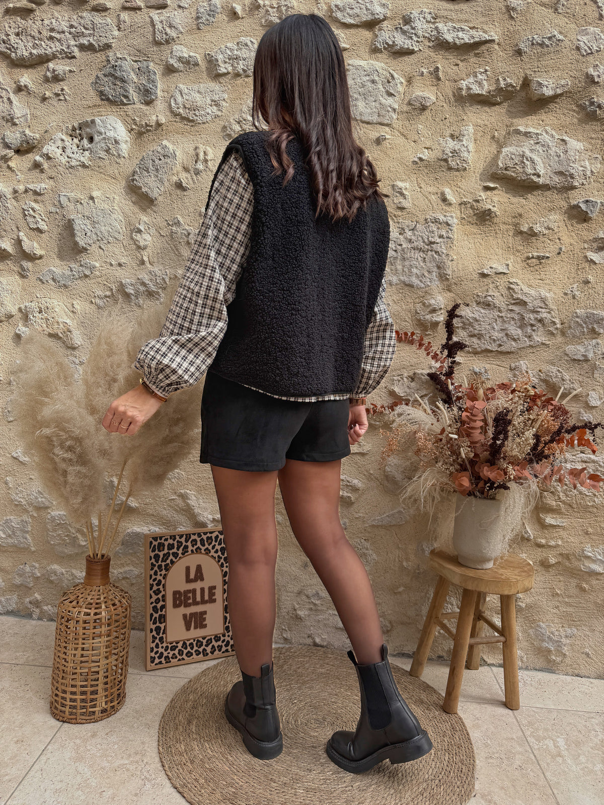 Gilet Olivier noir