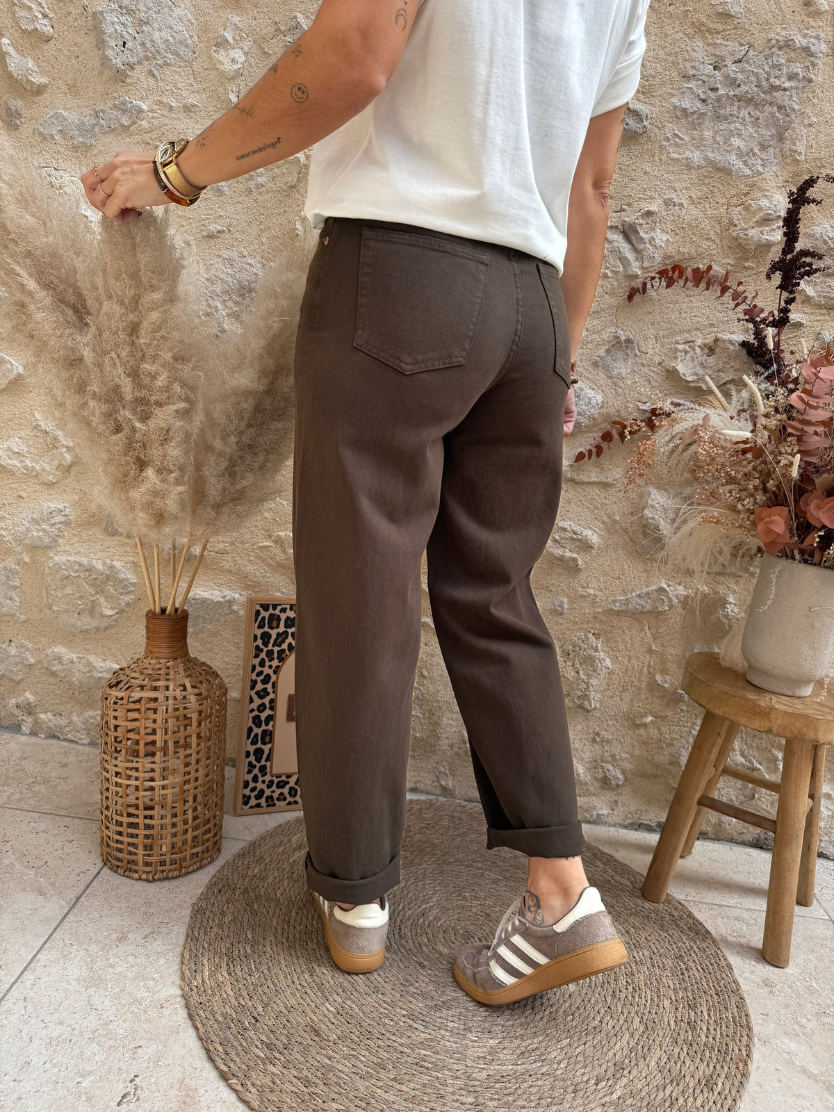 Jeans Bony choco