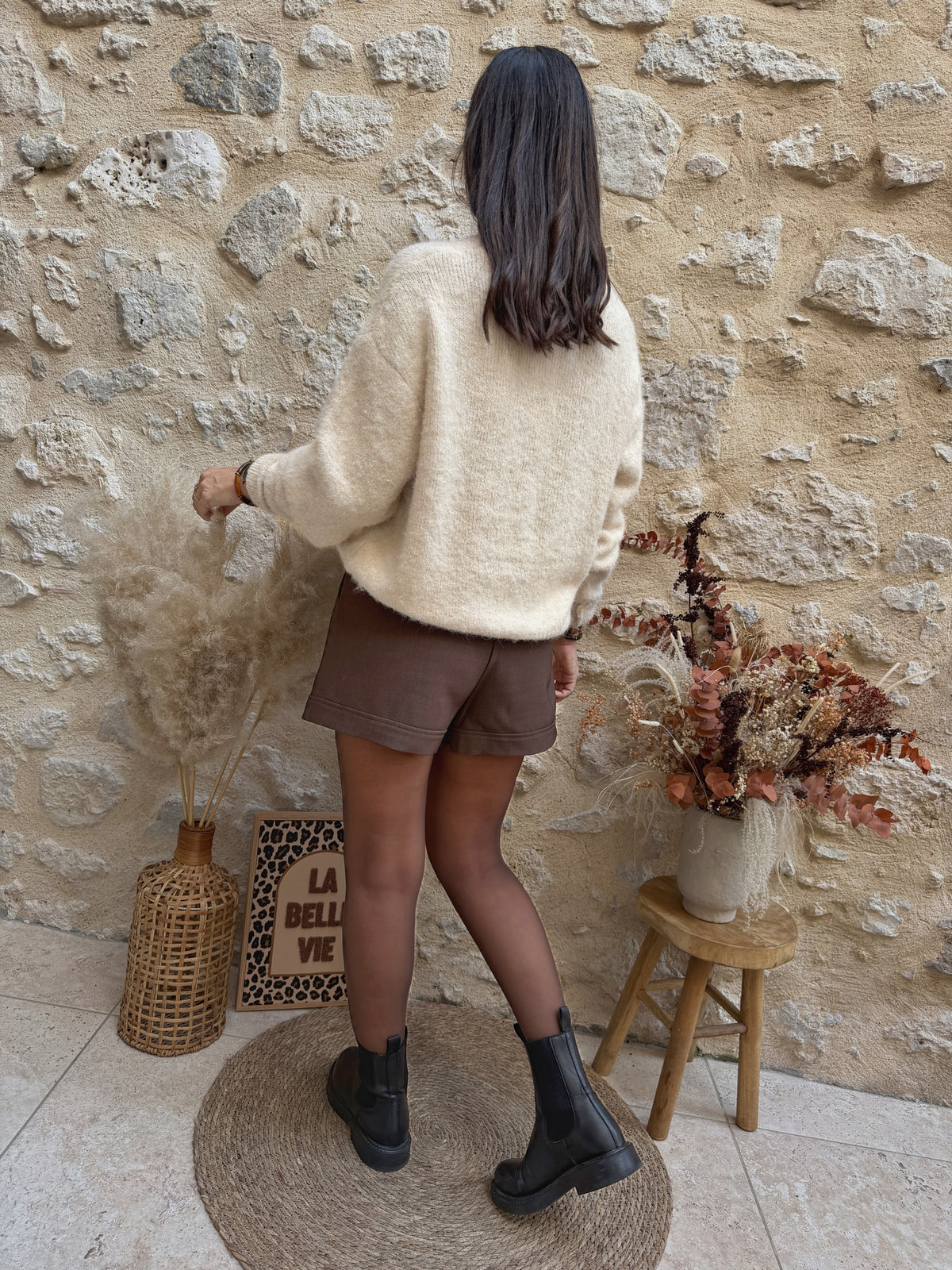 Pull Léopaul beige
