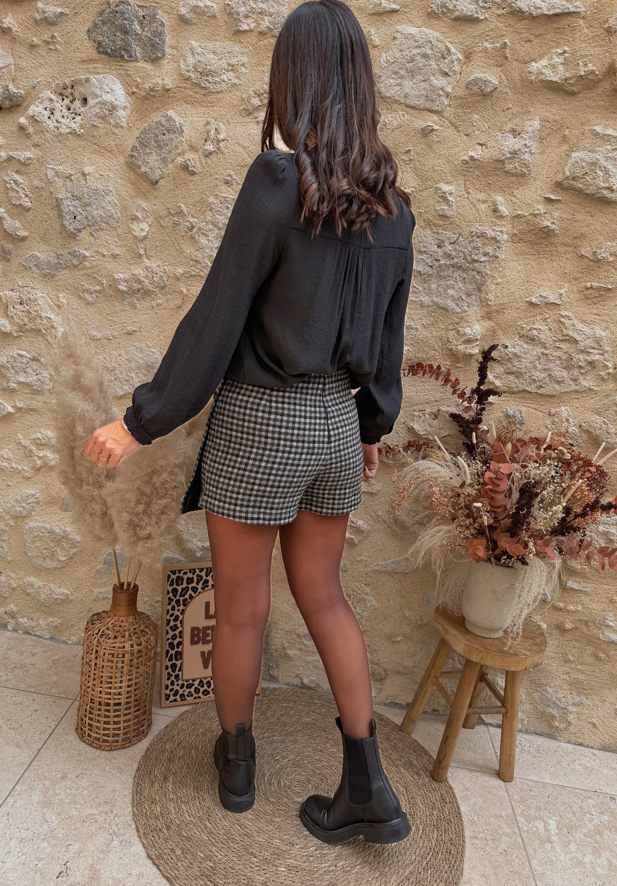 Blouse Iris noire