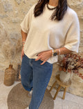 Pull Maël écru