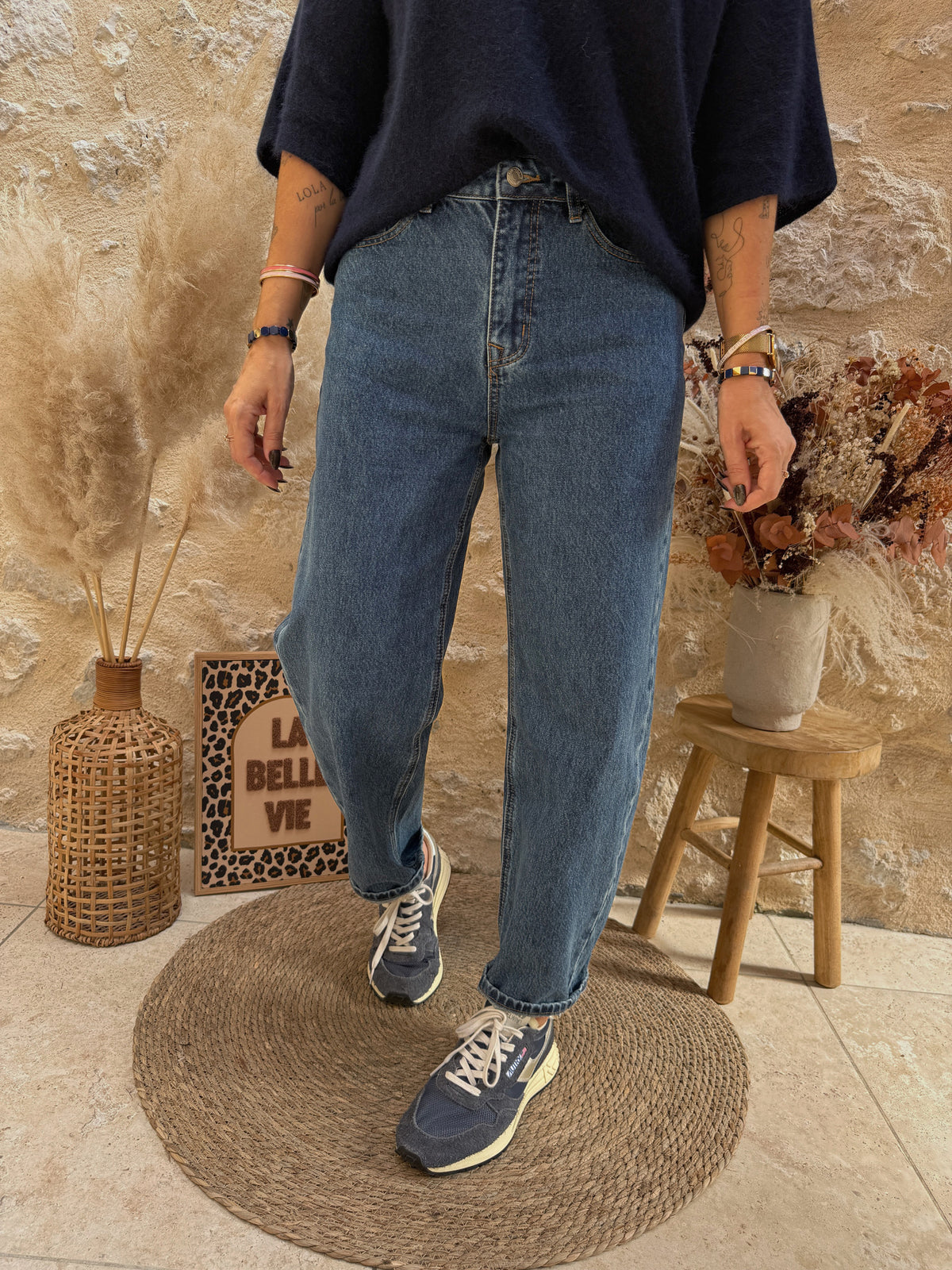 Jeans Tumi bleu