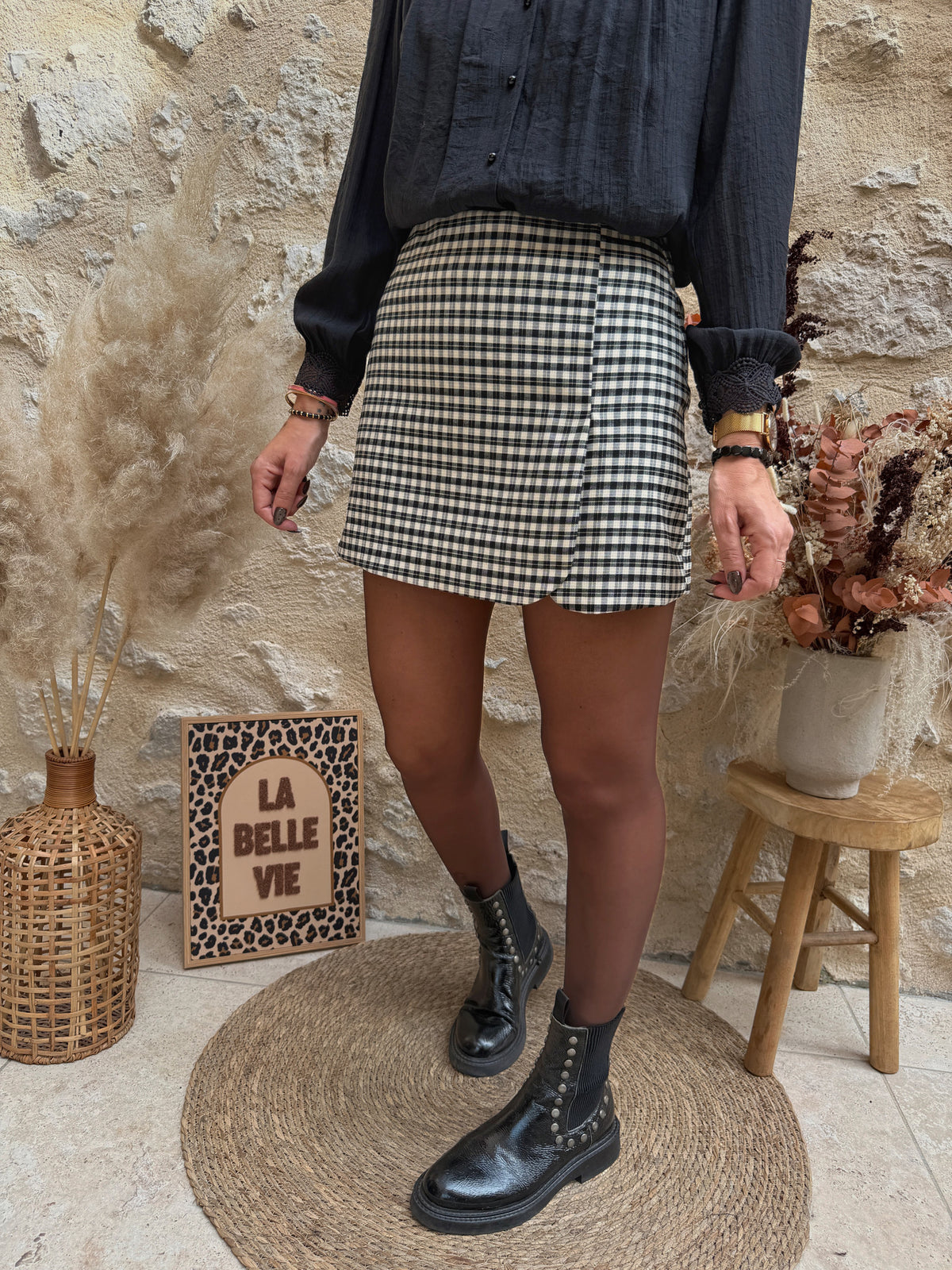 Jupe short Léonie