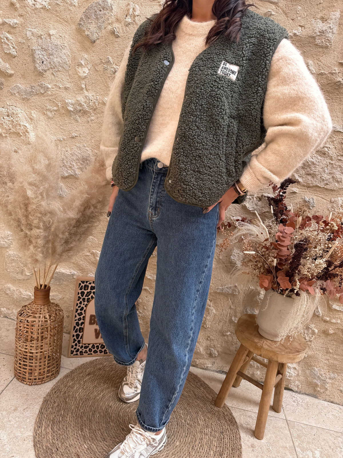 Gilet Olivier kaki