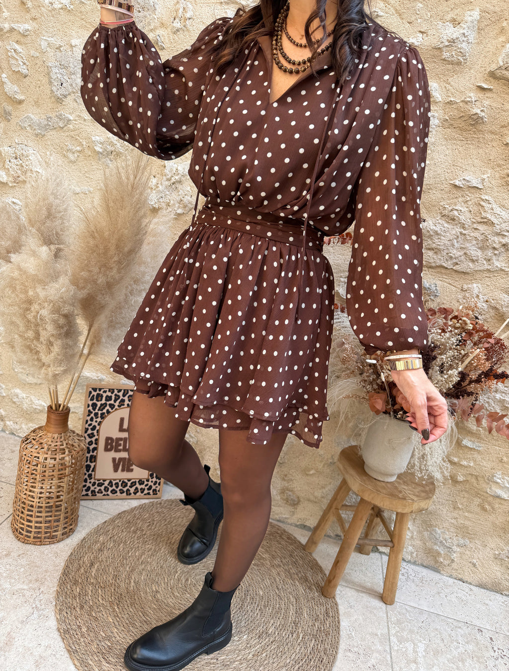Robe Lya choco
