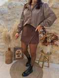 Blouse Ornella café