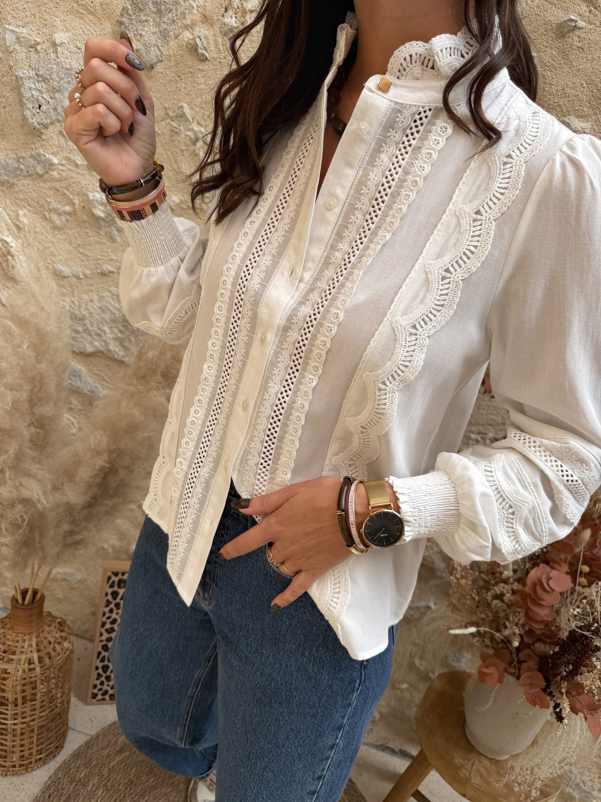 Blouse Kate blanche
