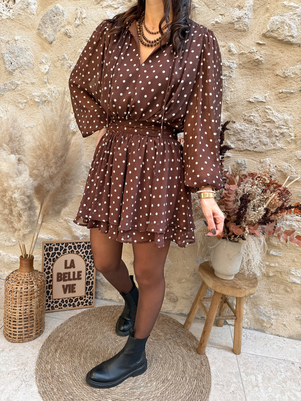 Robe Lya choco