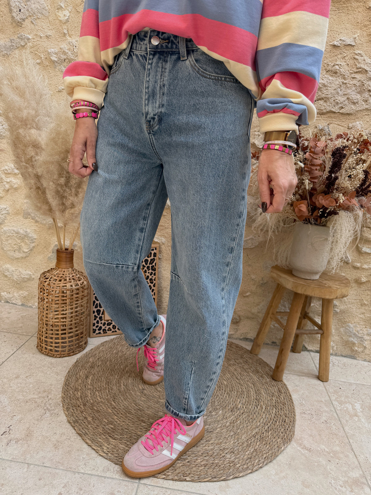 Jeans Brandy bleu