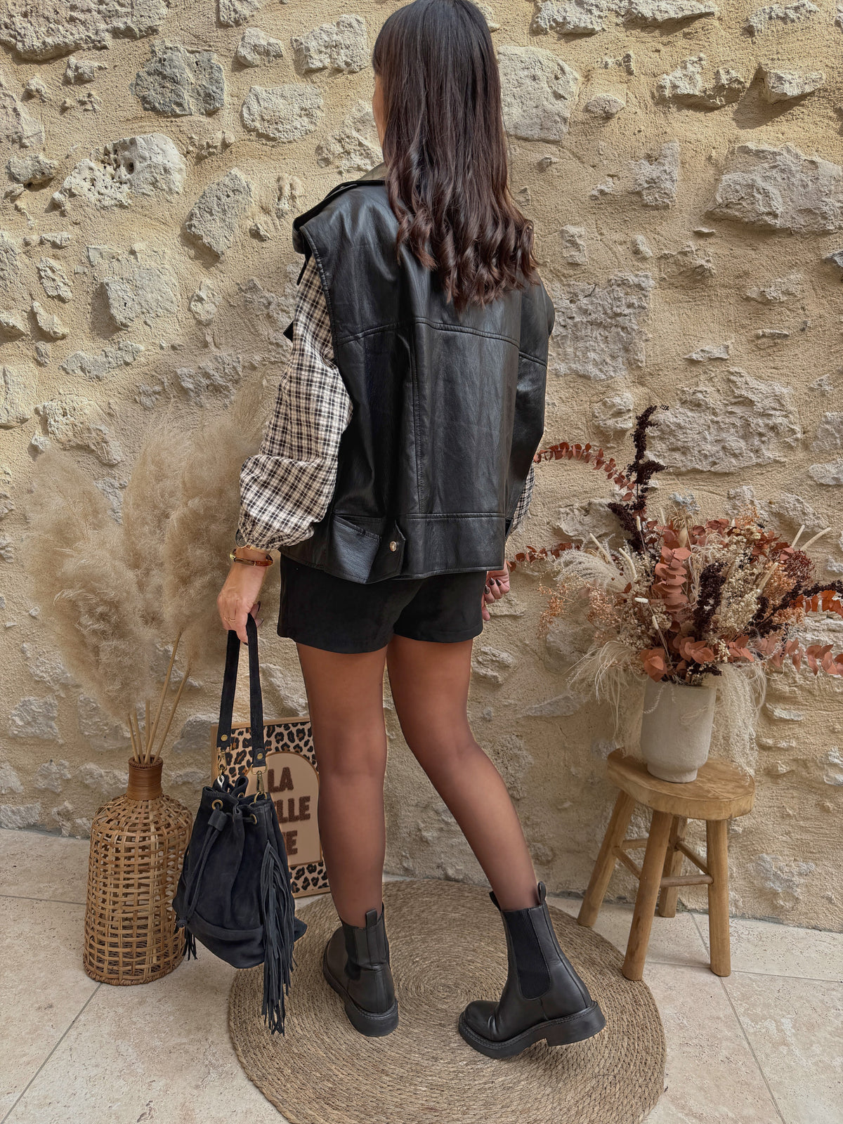 Gilet Roméo noir