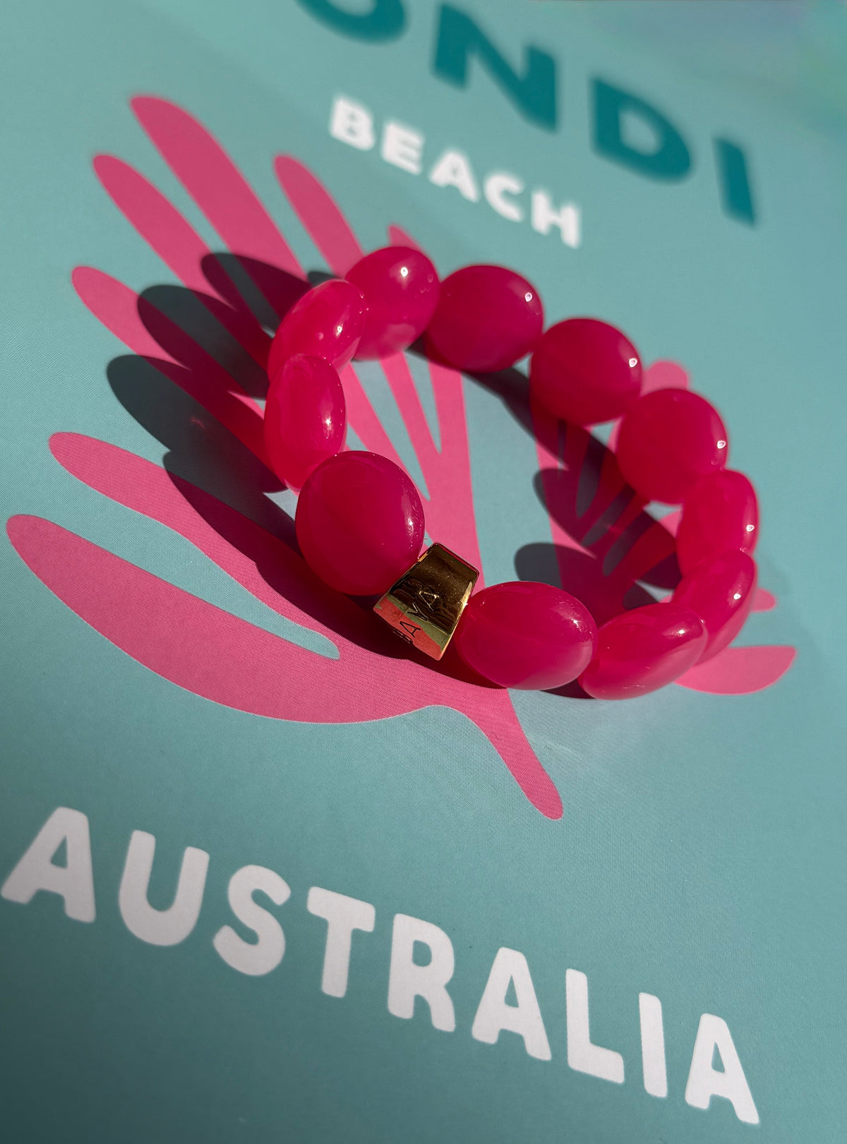 Bracelet “bombom” magenta