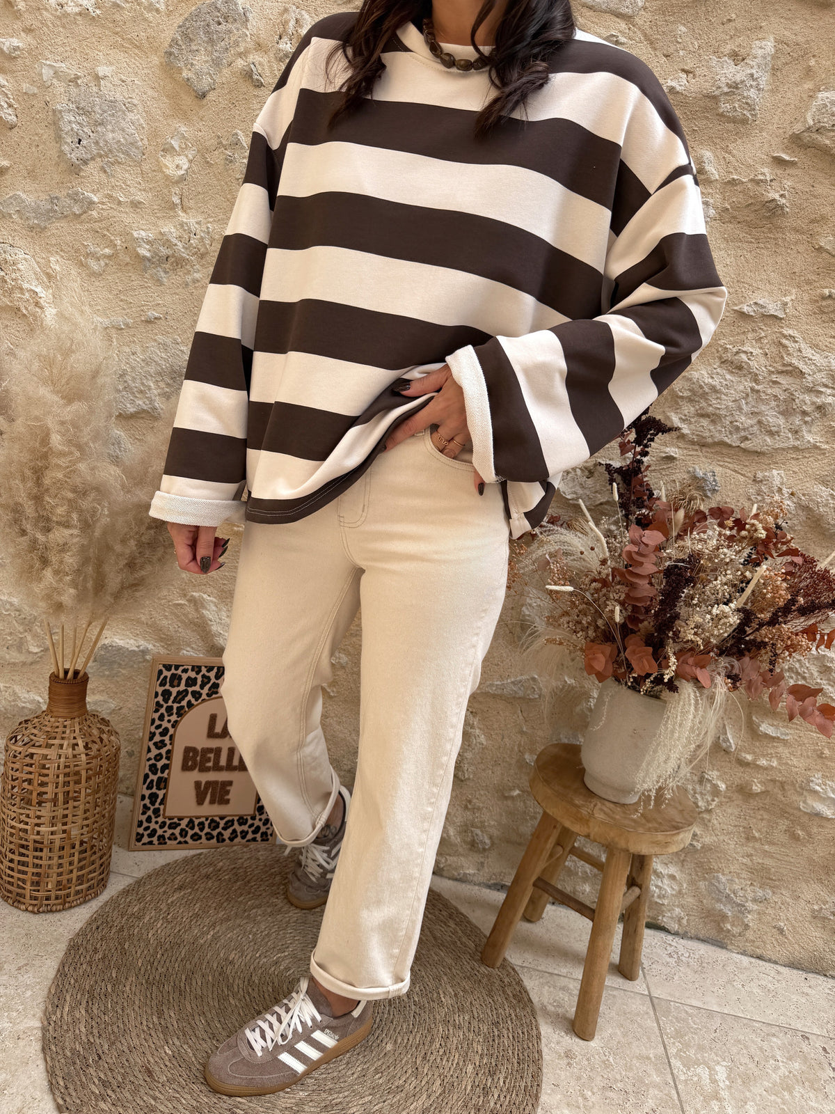 Sweat-shirt Mika choco