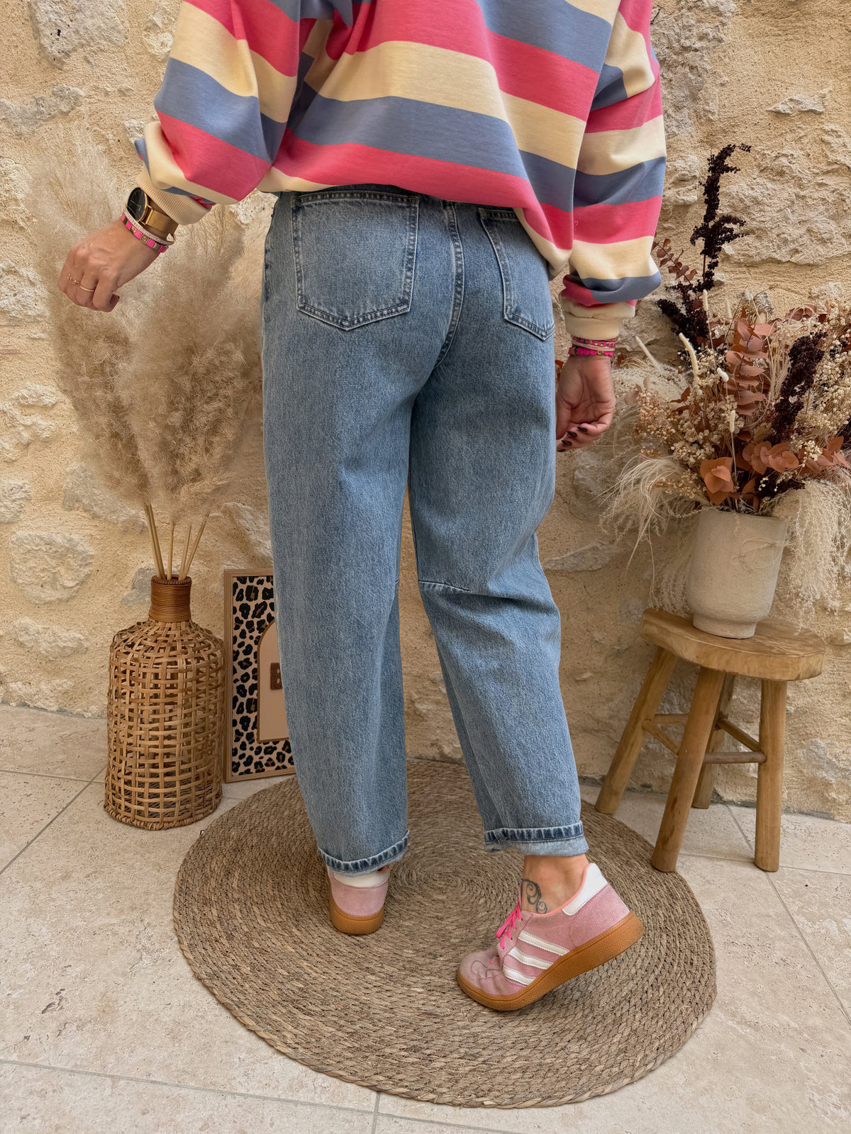Jeans Brandy bleu