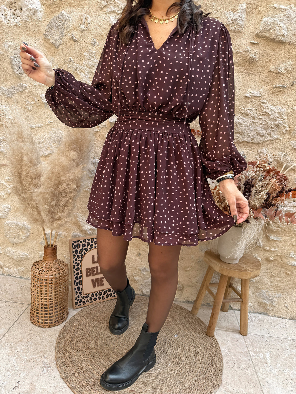 Robe Lya prune