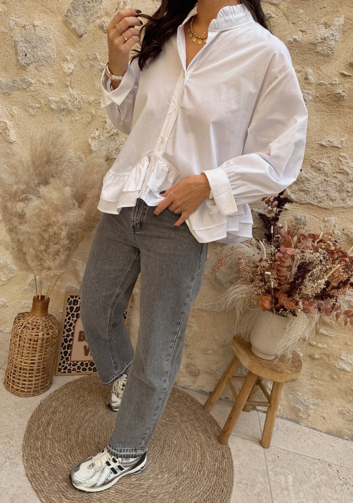 Jeans Berry gris