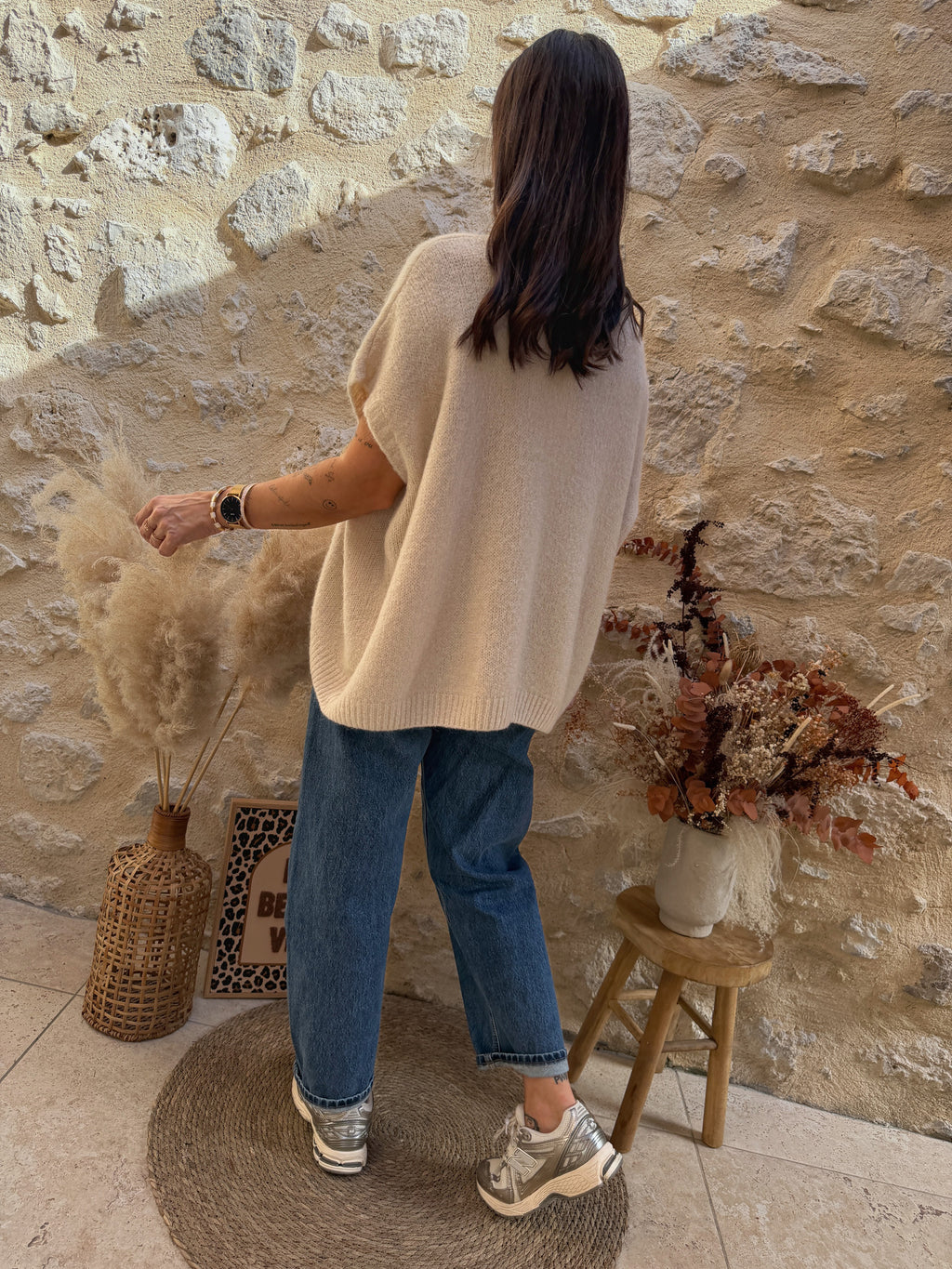Pull Aston beige