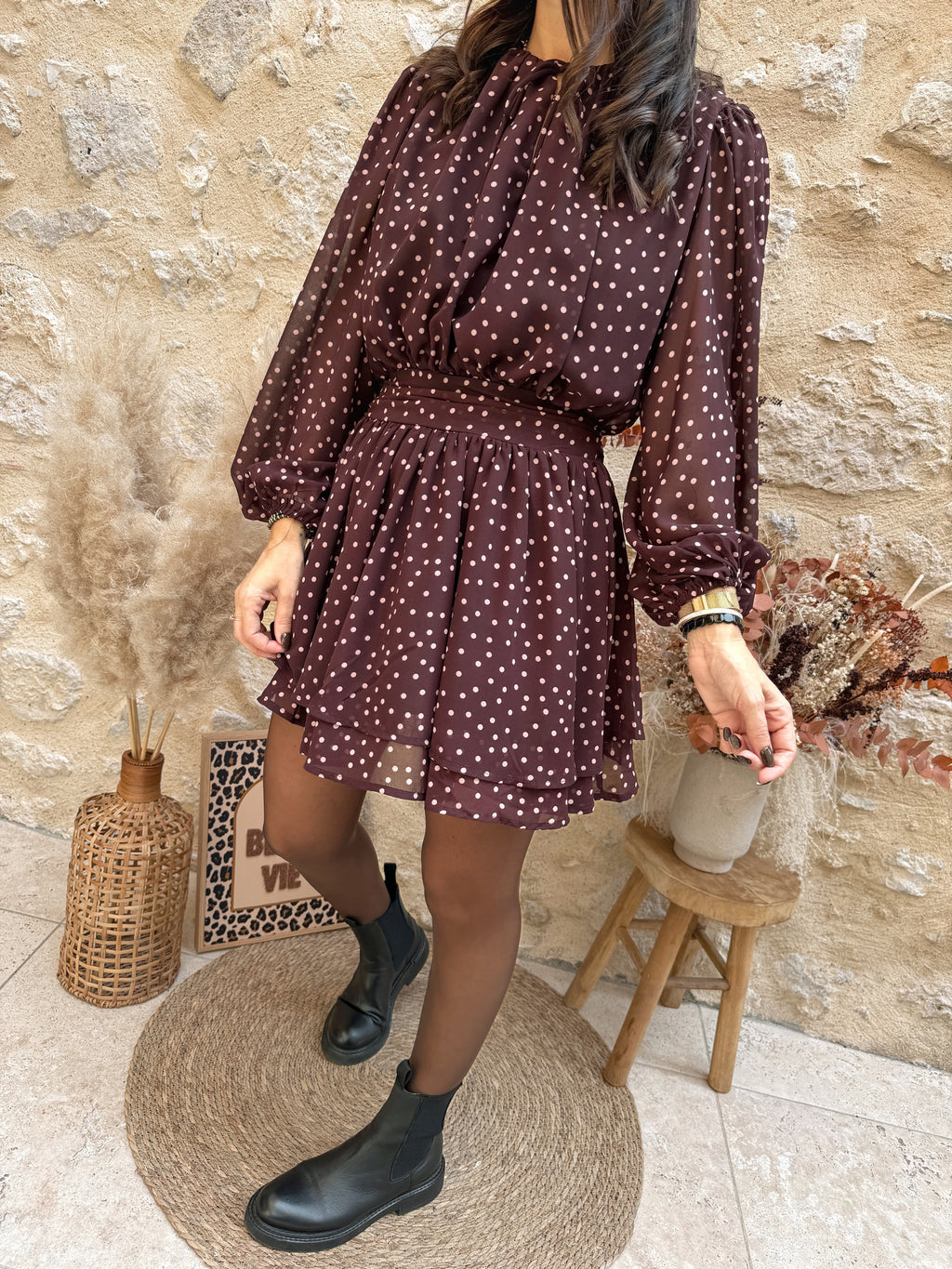 Robe Lya prune
