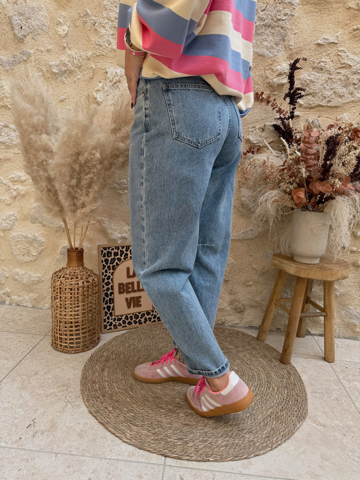Jeans Brandy bleu