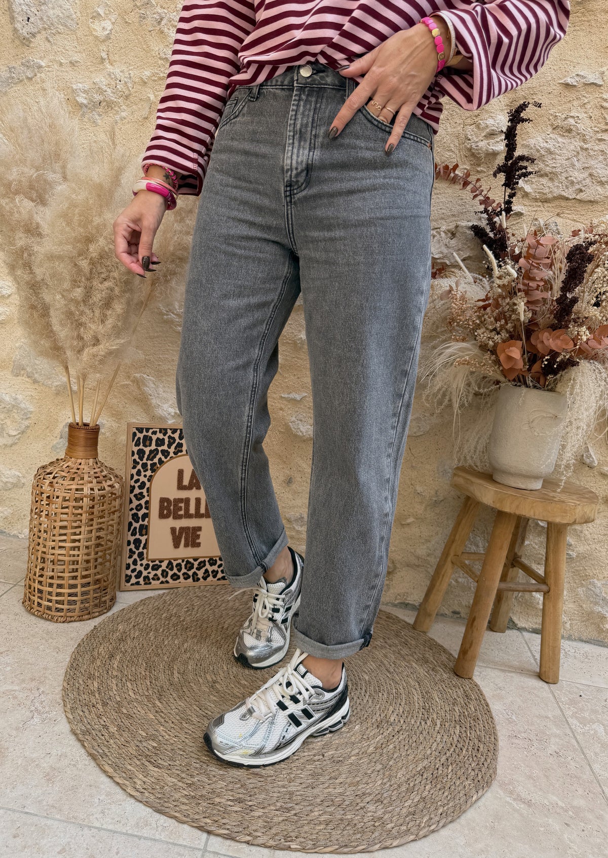 Jeans Berry gris