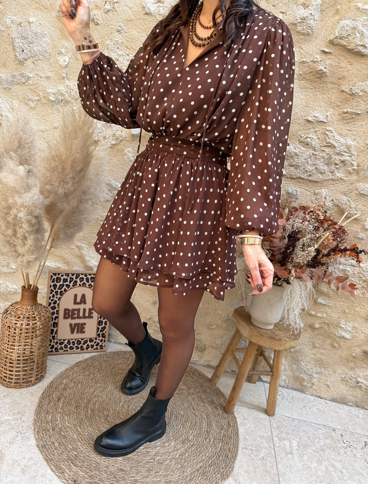 Robe Lya choco