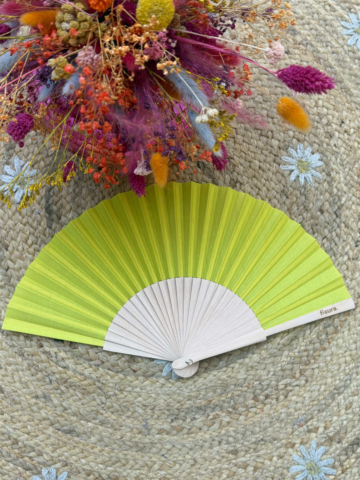 Éventail “Jaune ”