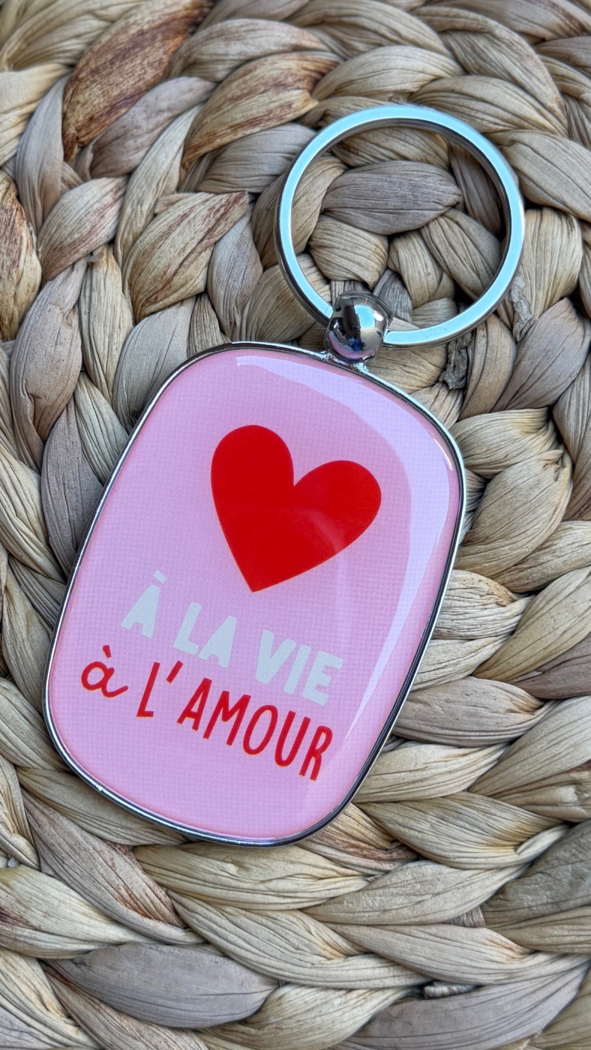Porte clés “À la vie”