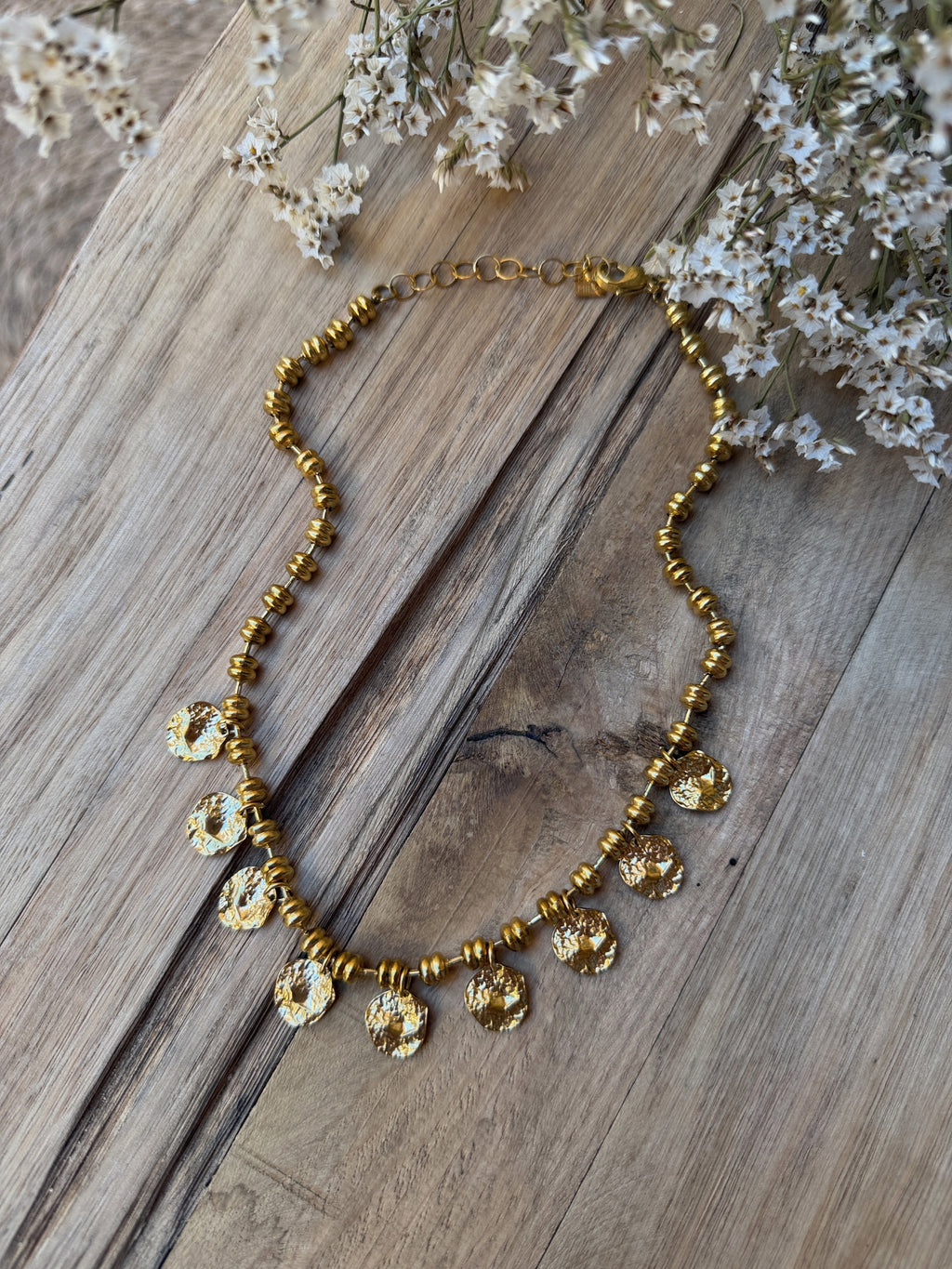 Collier doré Solina