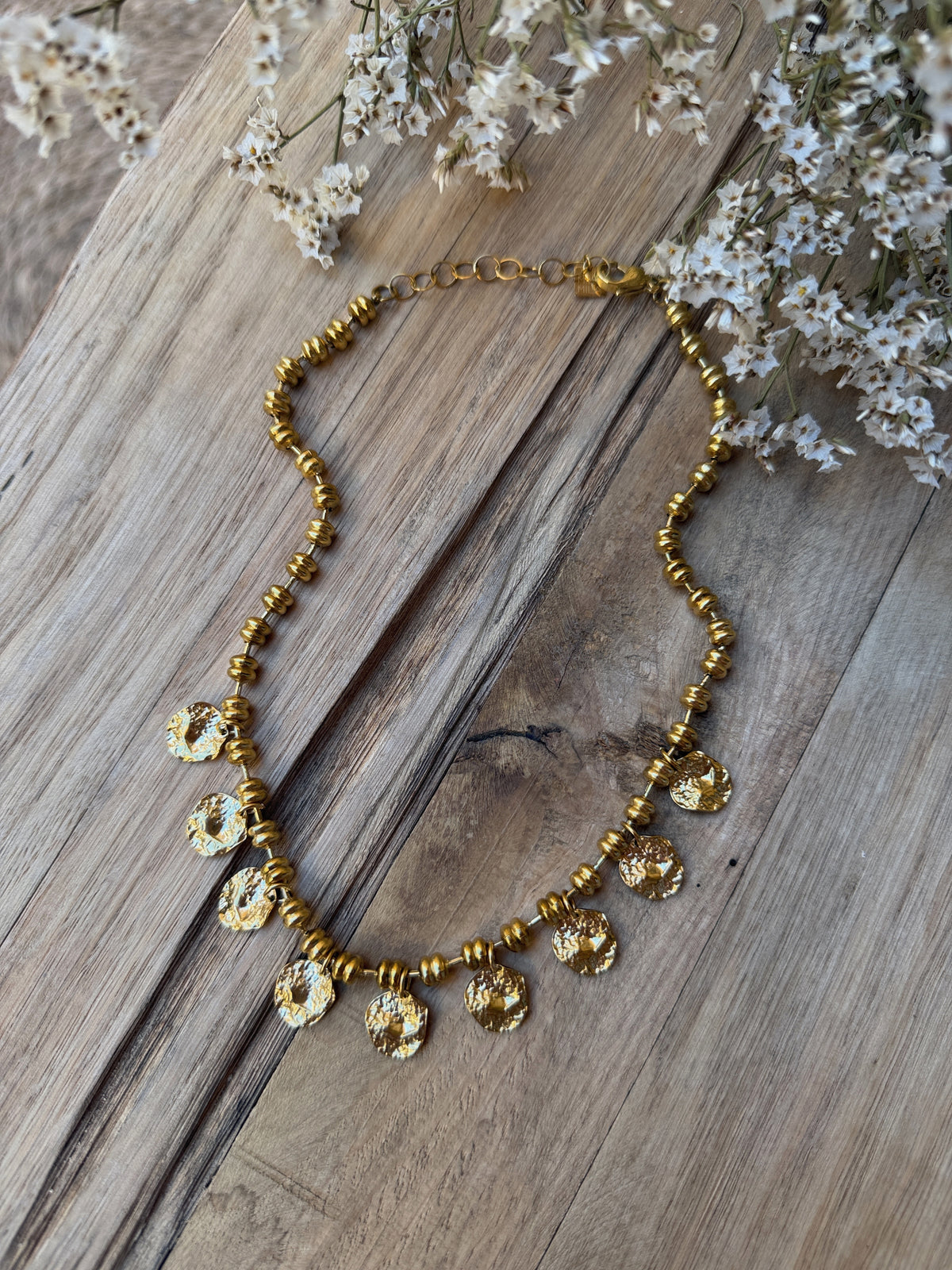 Collier doré Solina