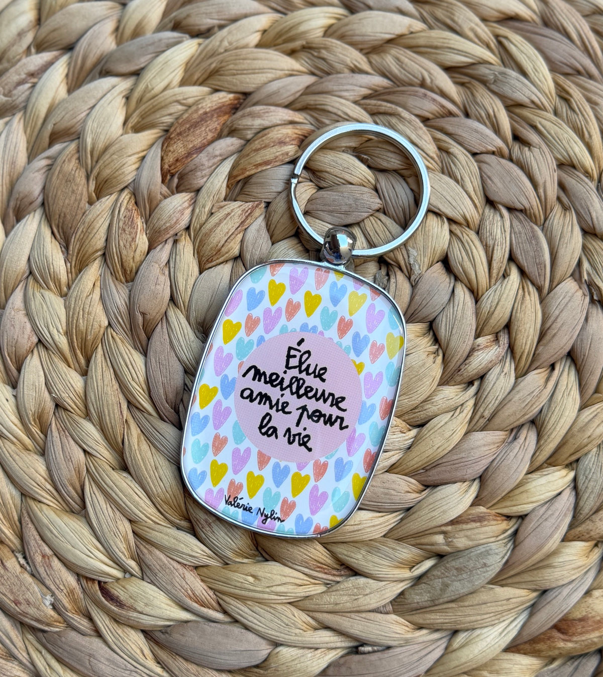 Porte clés “meilleure amie”