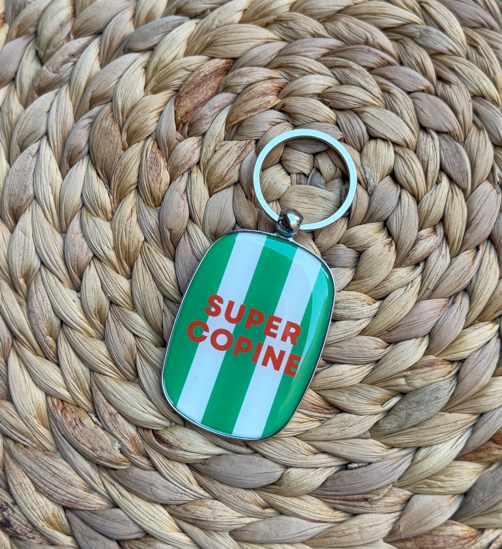Porte clés “Super copine”