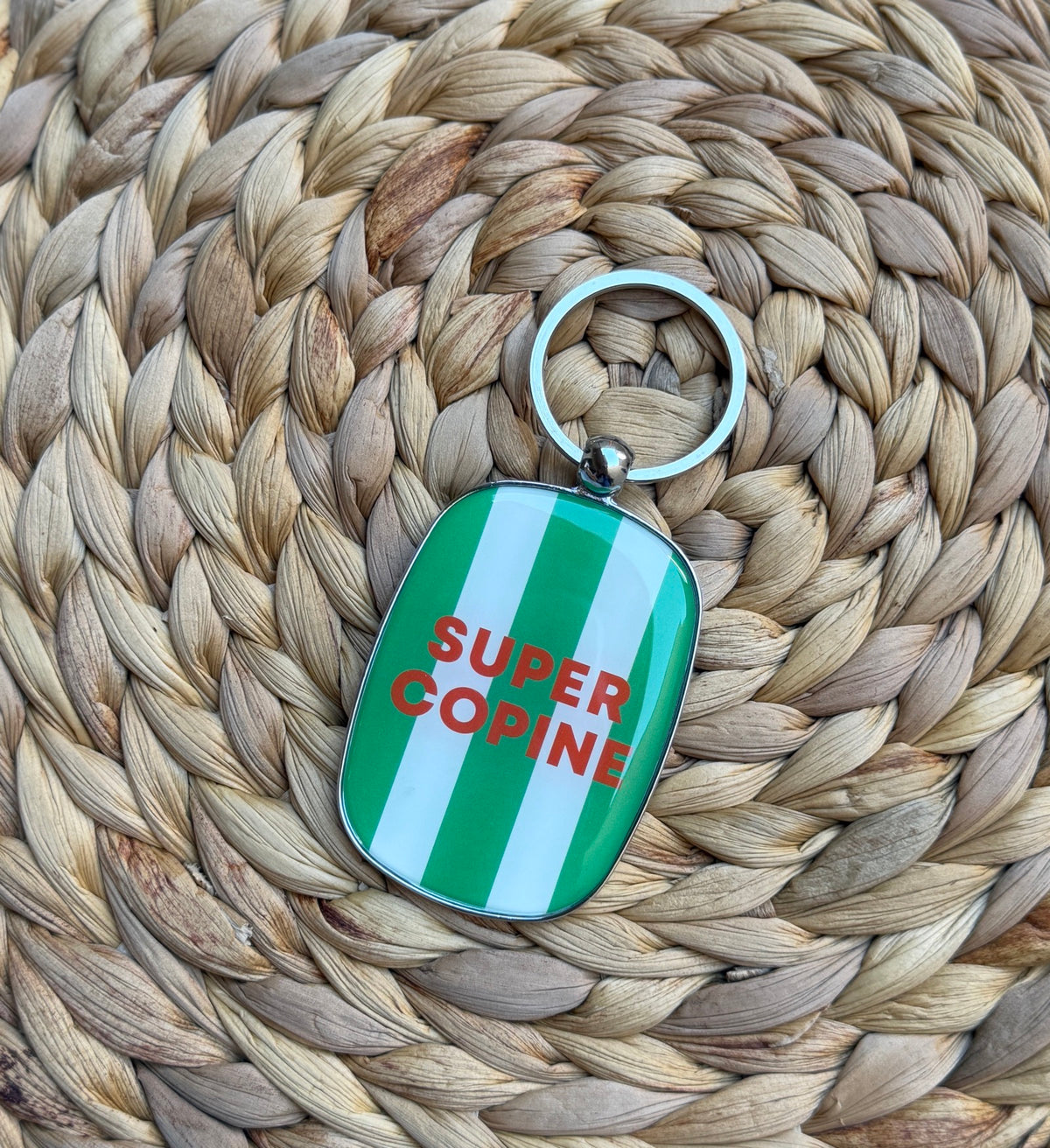 Porte clés “Super copine”