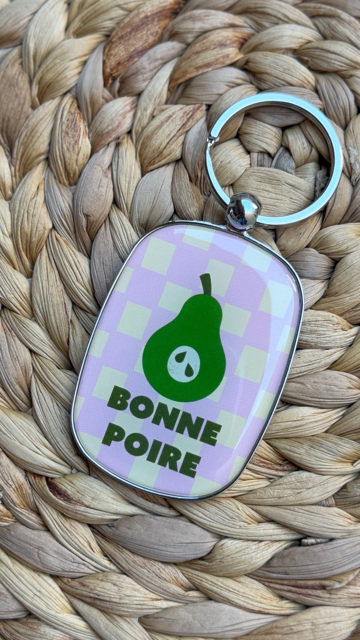 Porte clés “bonne poire”
