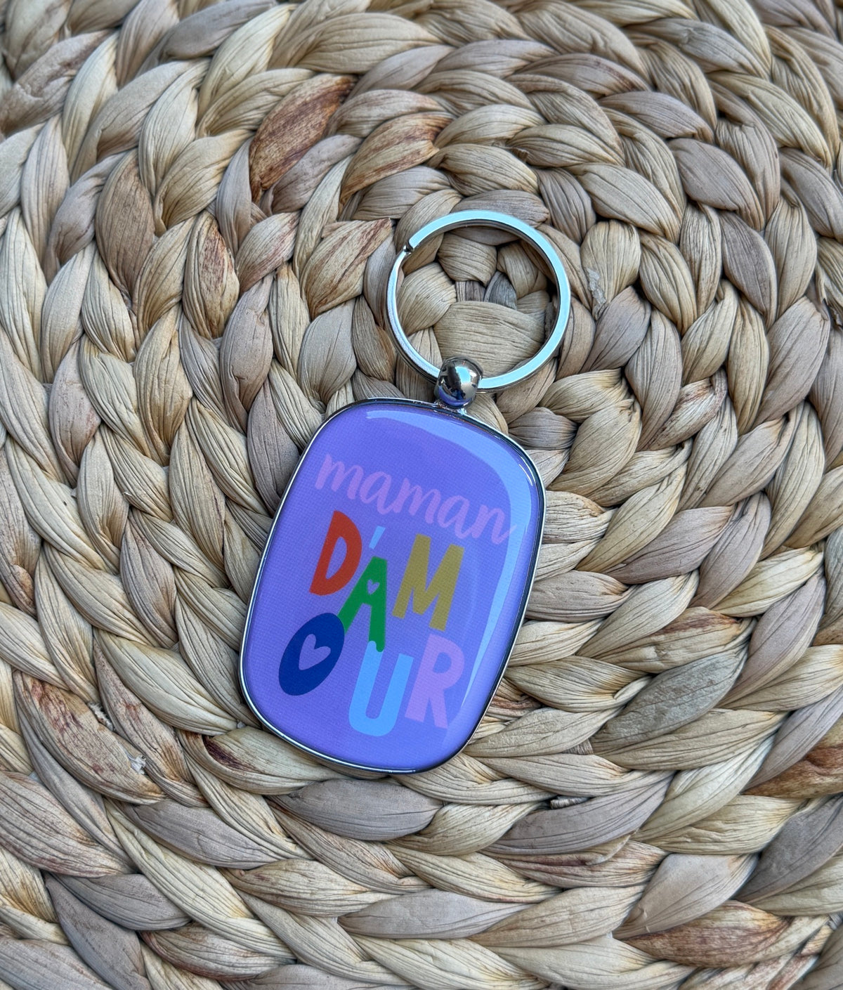 Porte clés “Maman d’amour”