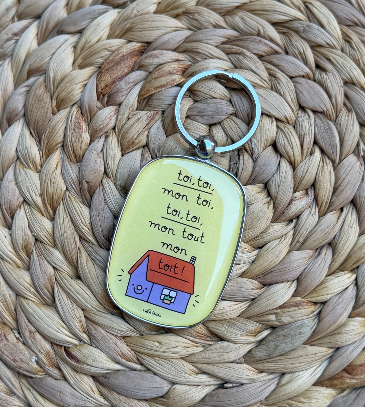 Porte clés “Toi,toi mon toi”