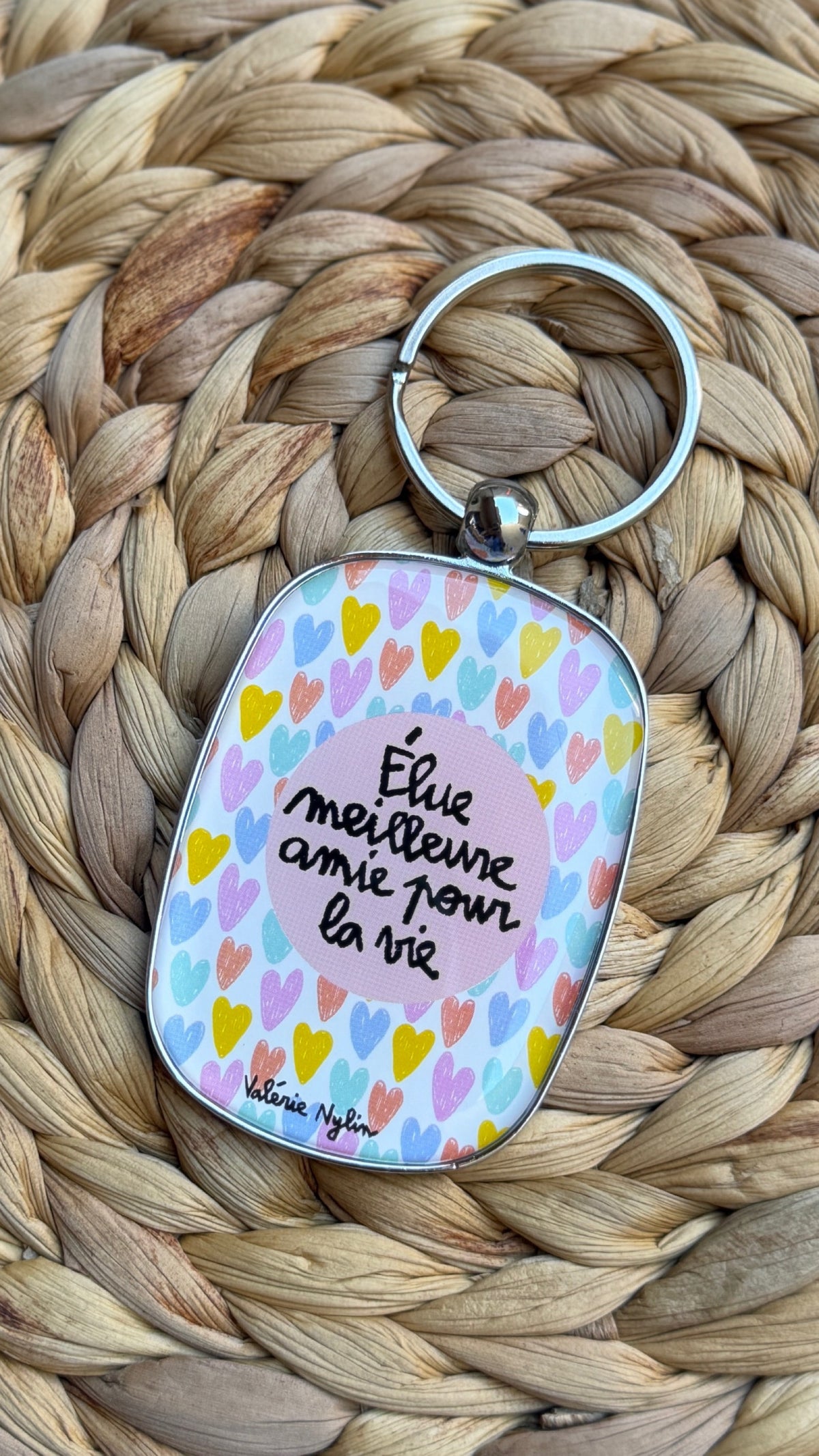 Porte clés “meilleure amie”