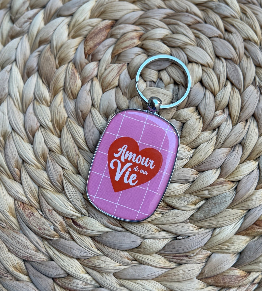 Porte clés “Amour de ma vie”