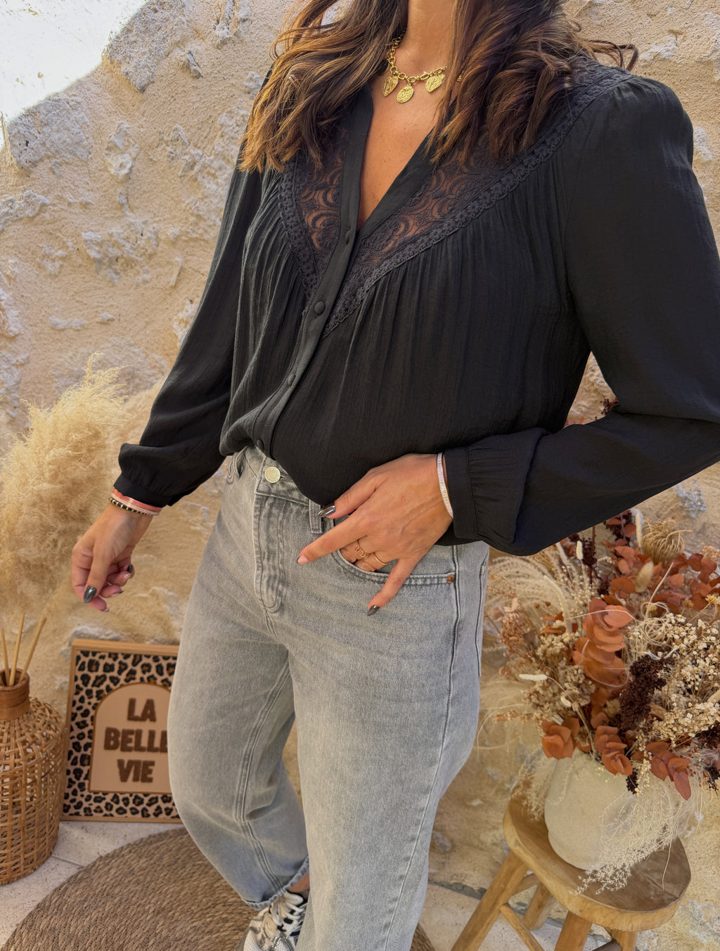 Blouse Julia noire