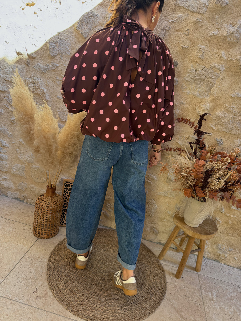 Blouse Justine choco
