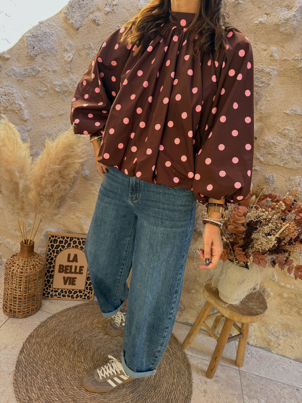 Blouse Justine choco