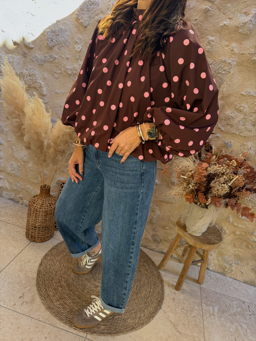 Blouse Justine choco