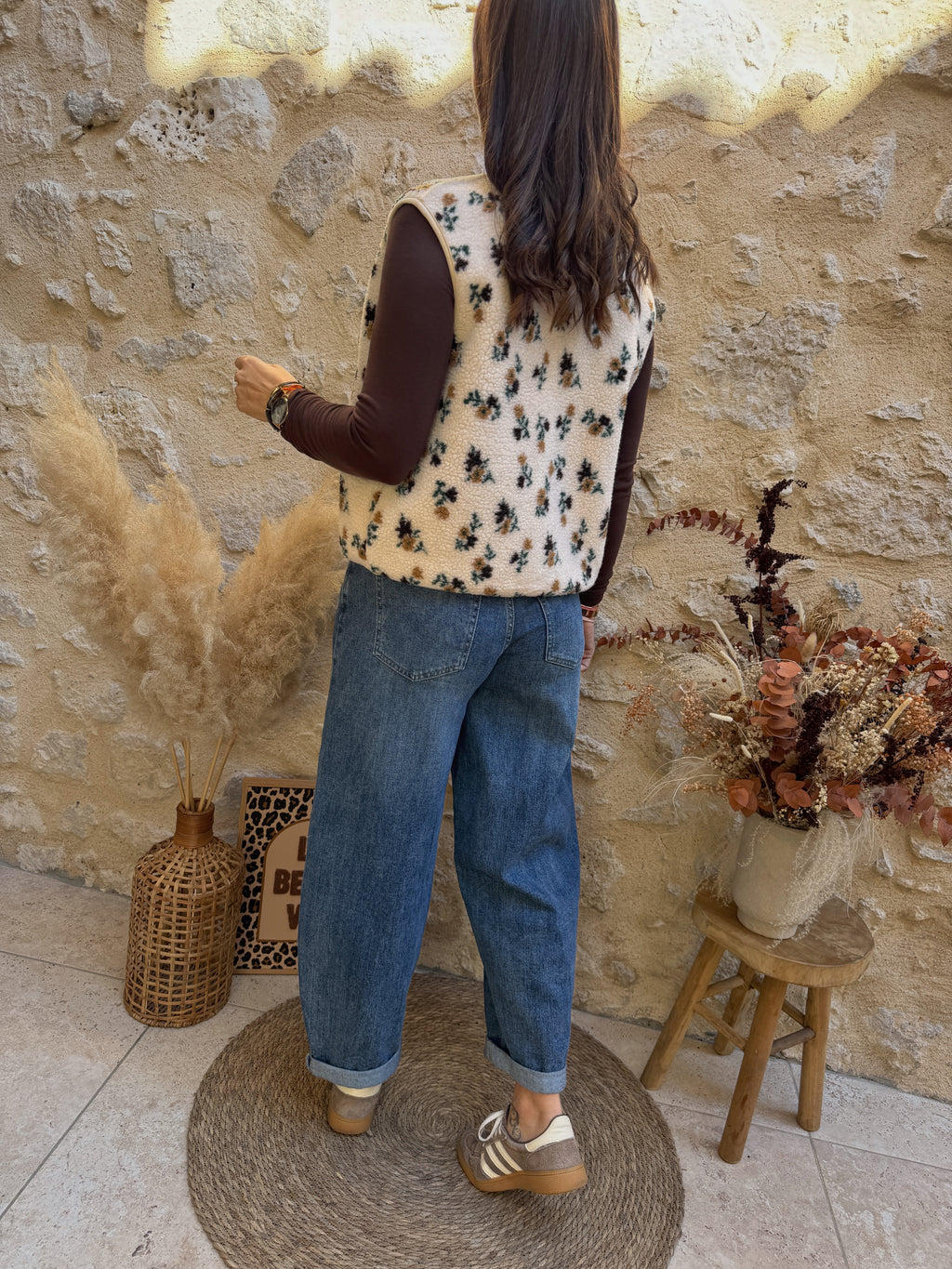 Gilet Loan fleuri