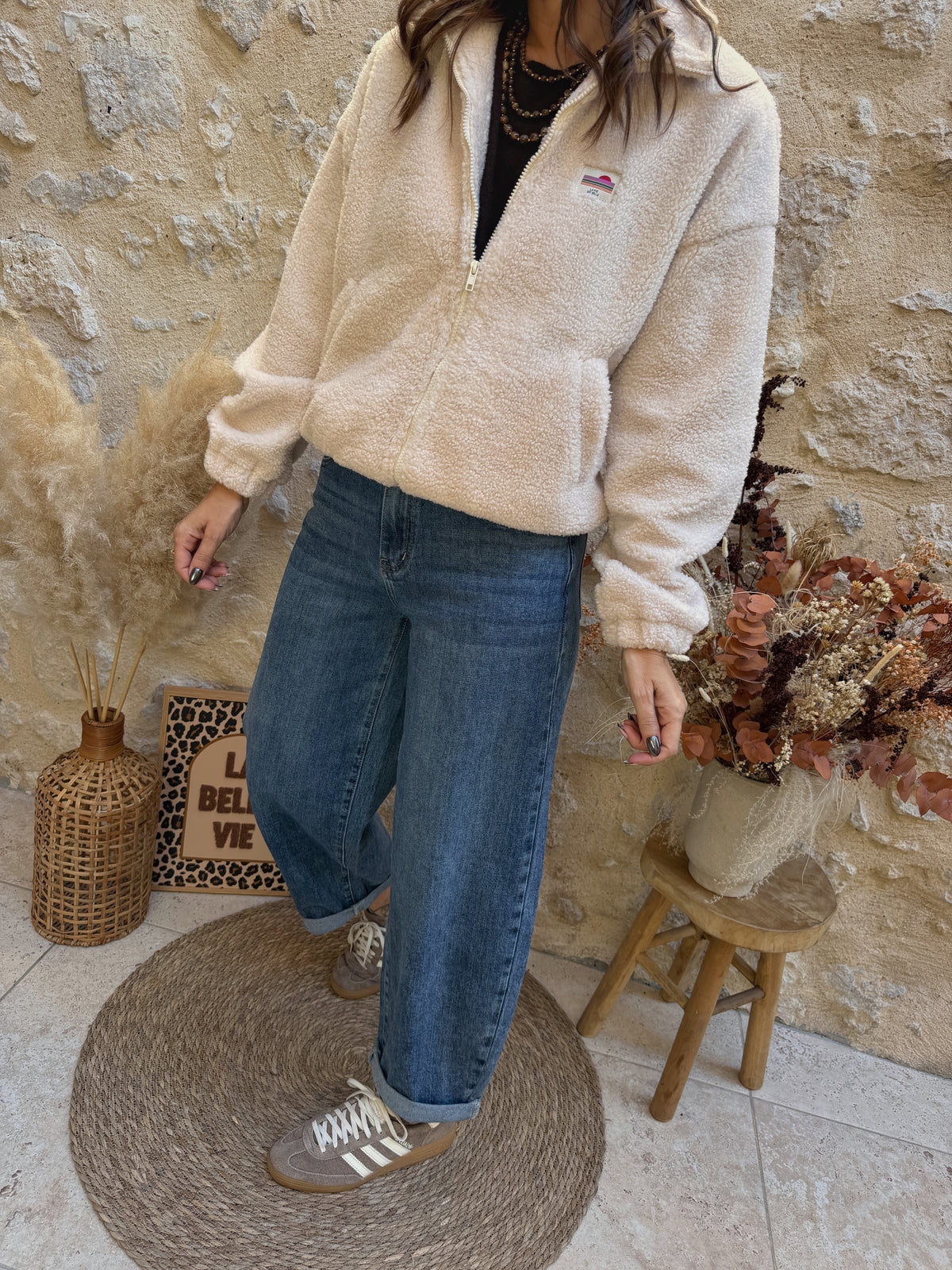Veste Capucine beige